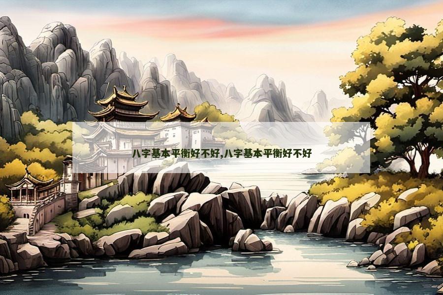 八字基本平衡好不好,八字基本平衡好不好